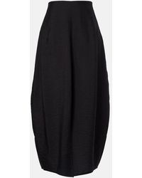 TOTEME - Silk-Blend Maxi Skirt - Lyst