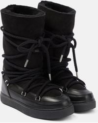 Inuikii - Shearling-lined Snow Boots - Lyst