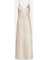 JOSEPH - Robe En Satin De Soie - Lyst
