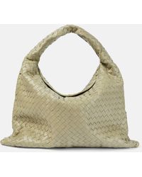 Bottega Veneta - Hop Intrecciato Large Leather Tote Bag - Lyst