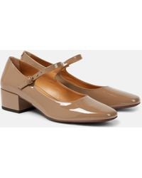 Tod's - Patent Leather Mary Jane Pumps - Lyst