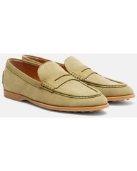 Tod's - Leather Penny Loafers - Lyst