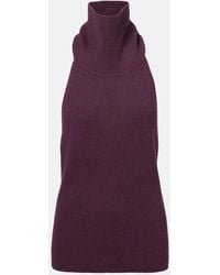 Lisa Yang - Maddie Open-Back Cashmere Top - Lyst