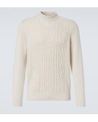 Brunello Cucinelli - Cable-Knit Cashmere Sweater - Lyst