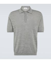 Lardini - Wool, Silk, And Cashmere Polo Shirt - Lyst