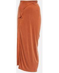 Jacquemus - Falda Midi La Jupe Espelho De Jersey - Lyst