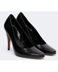 Jude - Jerry Snake-Effect Leather Pumps - Lyst