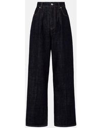 Victoria Beckham - High-Rise Straight Jeans - Lyst