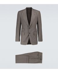 Tom Ford Exclusive To Mytheresa – Shelton Wool Suit - Grey