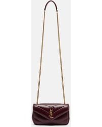 Saint Laurent - Borsa A Tracolla Lou Lou Mini - Lyst