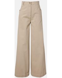 Max Mara - High-Rise Wide-Leg Jeans - Lyst