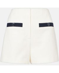 Veronica Beard - Gershwin Cotton-Blend Shorts - Lyst