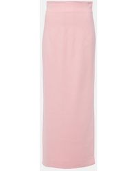 STAUD - Jupe Longue Jeremiah A Taille Haute - Lyst