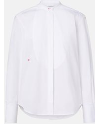 Victoria Beckham - Cotton Poplin Shirt - Lyst