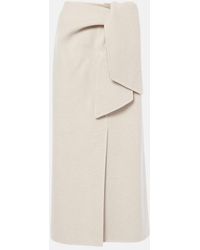 Max Mara - Zuppa Wool And Cashmere Wrap Skirt - Lyst