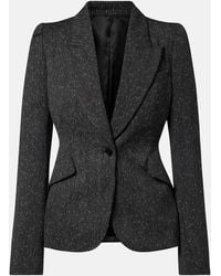 McQueen - Single-Breasted Blazer - Lyst