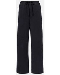 Citizens of Humanity - Aurora Cotton And Linen Wide-Leg Pants - Lyst