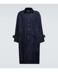 Sacai - Denim Coat - Lyst