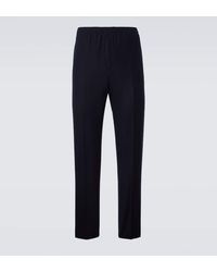 Loro Piana - Jan Wool And Cashmere Straight Pants - Lyst