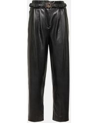 Veronica Beard - Coolidge Faux Leather Pants - Lyst
