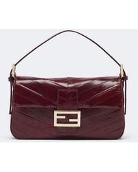 Fendi - Baguette 26424 Small Leather Shoulder Bag - Lyst