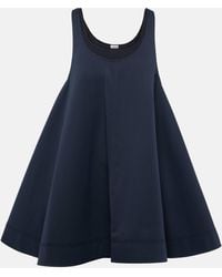 Loewe - Trapeze Cotton Shirt Dress - Lyst