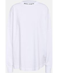 Palm Angels - Oversized Logo-print Cotton-jersey T-shirt X - Lyst