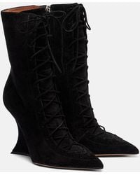 Paris Texas - Botas Con Cordones Nina 105 De Ante - Lyst