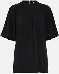 TOTEME - Draped Jersey Top - Lyst