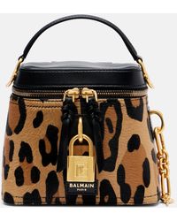 Balmain - Neceser De Maquillaje Pulse De Piel De Becerro - Lyst