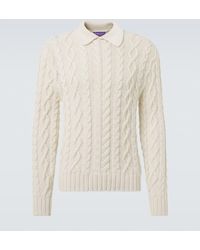 Ralph Lauren - Polopullover Aus Einem Baumwollgemisch - Lyst