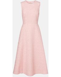 Carolina Herrera - Abito Midi Con Fiocco - Lyst
