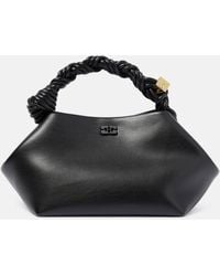 Ganni - Bou Small Leather Shoulder Bag - Lyst