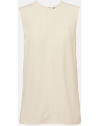 TOTEME - Ribbed-Knit Tank Top - Lyst