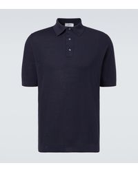 Lardini - Cotton Pique Polo Shirt - Lyst