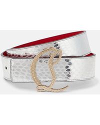 Christian Louboutin - Cintura Cl 35Mm - Lyst