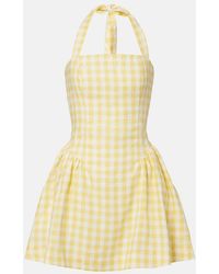 Faithfull the Brand - Venza Linen Minidress - Lyst