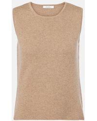 Max Mara - Chaleco Fosco De Lana Y Cachemir - Lyst