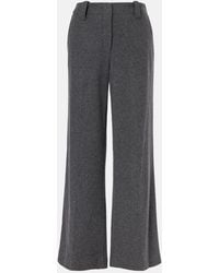 Proenza Schouler - Mid-Rise Wide-Leg Pants - Lyst