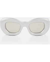 Loewe - Inflated Rectangular Sunglasses - Lyst