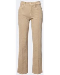 7 For All Mankind - Stovepipe Cotton-Blend Corduroy Straight Pants - Lyst