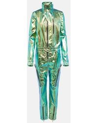 Rick Owens - Iridescent Slim-Leg Jumpsuit - Lyst
