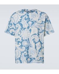 Etro - Soho Printed Cotton Jersey T-shirt - Lyst