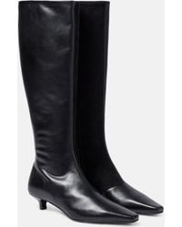 Totême - Leather Knee-high Boots - Lyst