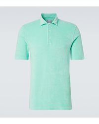 Fedeli - Cotton Terry Polo Shirt - Lyst