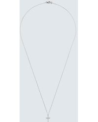 Mateo - 14Kt Pendant Necklace With Diamonds - Lyst