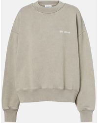 The Attico - Cotton Jersey Sweatshirt - Lyst