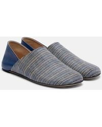 JW Anderson - Slip-Ons Mit Leder - Lyst