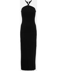 RE/DONE - Ribbed-Knit Cotton-Blend Midi Dress - Lyst
