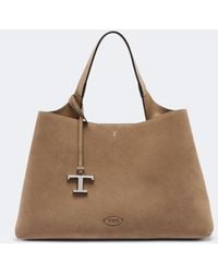 Tod's - Shopper Apa Medium - Lyst